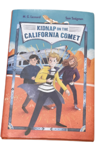 kidnap on the California comet book cover
