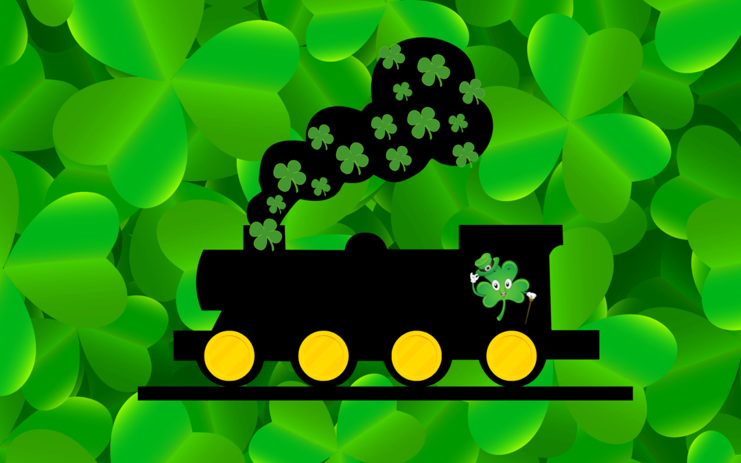 St. Patrick’s Day Train Decorations
